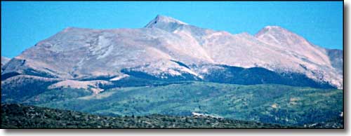 Culebra Peak from near San Luis, Colorado