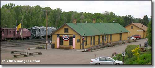 Cumbres and Toltec station in Chama, NM