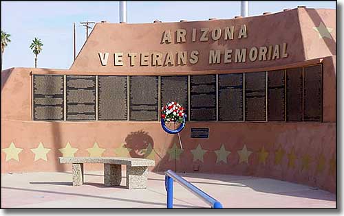 Arizona Veteran's Memorial in Bullhead City, Arizona