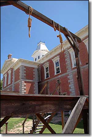 Gallows at Tombstone Courthouse