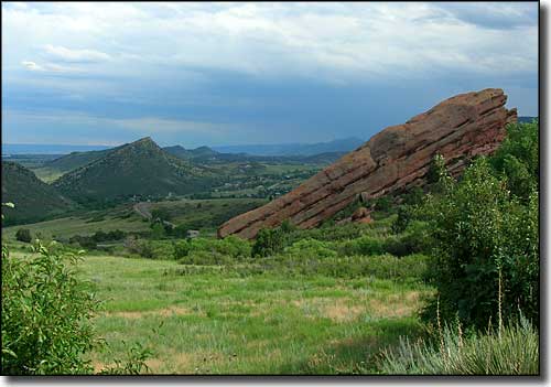 Red Rocks at Morrison, along the Lariat Loop Scenic Byway