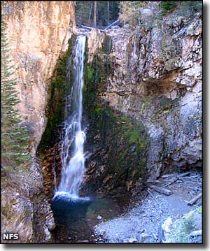 Bullion Canyon Falls, Fishlake National Forest
