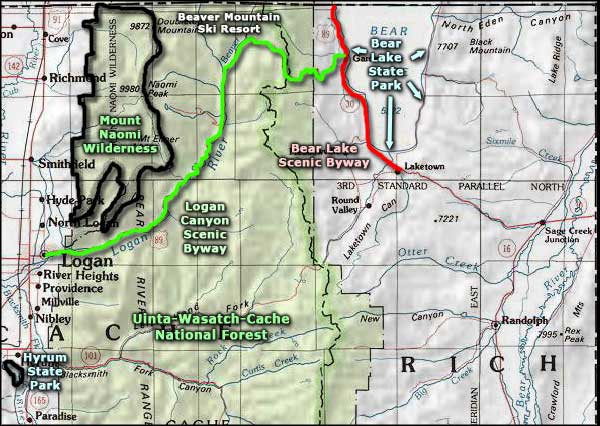 Oregon Trail–Bear Lake Scenic Byway