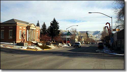 Downtown Green River, Wyoming