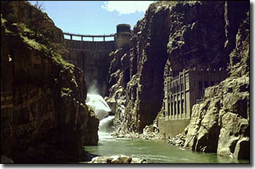 Buffalo Bill Dam, Wyoming